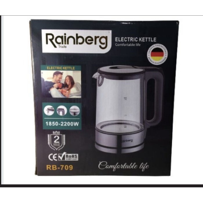 Чайник скляний RainBerg RB-709 (6)