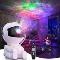 Лазерний нічник-проєктор зоряного неба "Астронавт" з пультом сидить XL 730/9594 (30)
