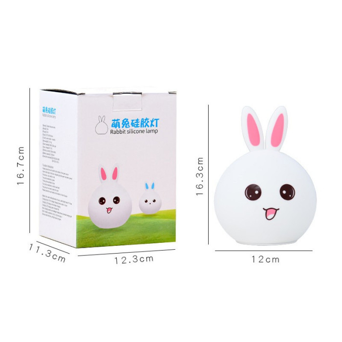 Нічник силіконовий Rabbit 218 (60 шт./ясть)