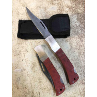 Ніж складаний з дерев'яною накладкою 195 mm ART-003B (240)