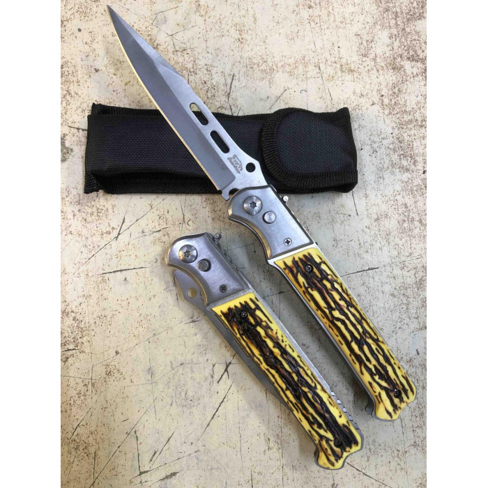 Ніж складаний із кістяною накладкою 255 mm ART- 455-1 (120)