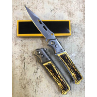 Ніж складаний з кістяною накладкою 155 mm ART-045 (360)