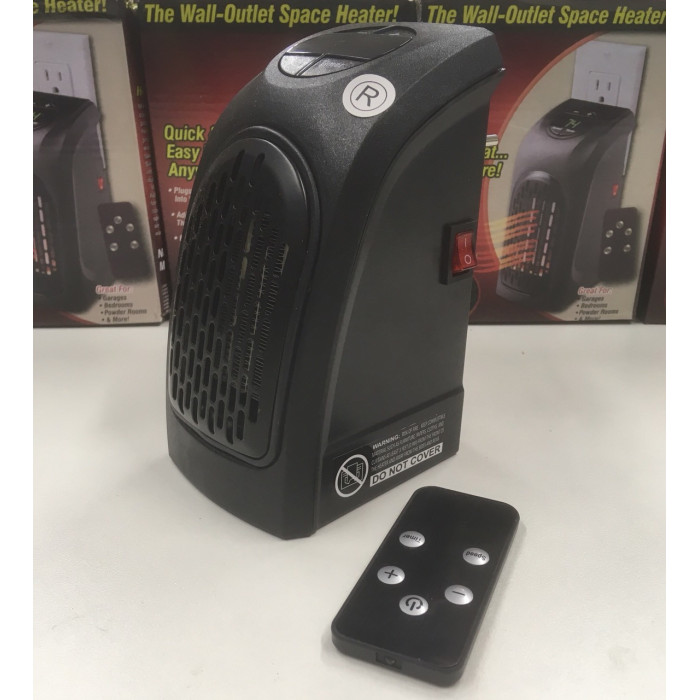 Тепловентилятор із терморегулятором і таймером + пульт HANDY HEATER ART-5846 (220V/400wat)