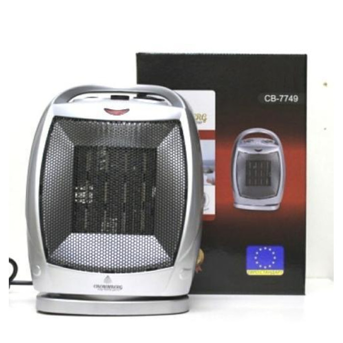 Тепловентилятор керамічний нагрівач CB 7749 Crownberg (6 шт./ясть)