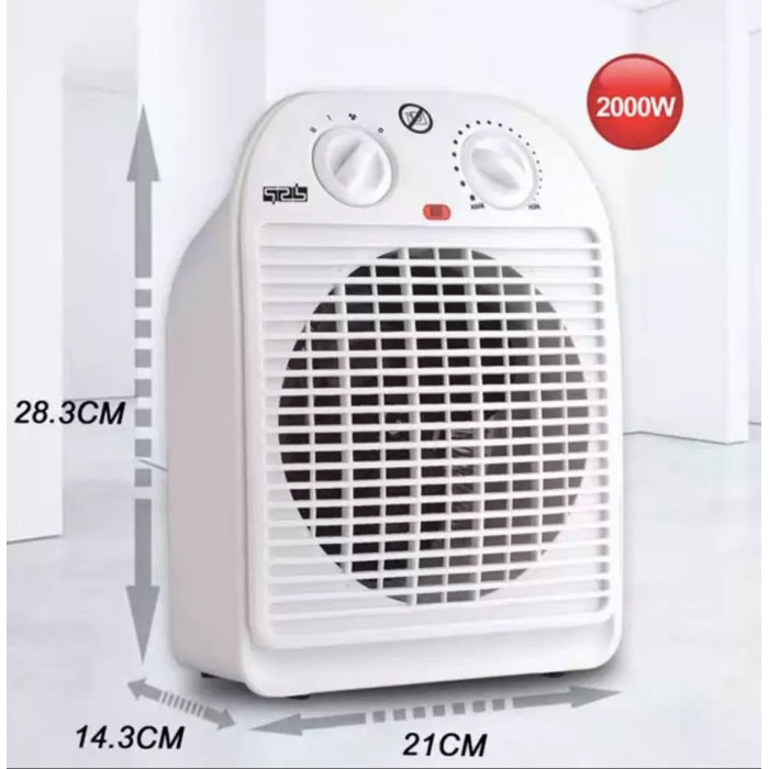 Тепловентилятор із терморегулятором і таймером DSP KD 3006 (6)