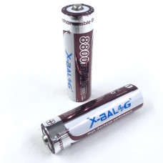 Акумулятор X-BALOG фіолетовий 18650 / 2430 4,2v/8800mAm (600 шт./ящик)