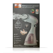 Відпарювач ручний із щіткою 1500Вт 300мл BITEK BT-1214/ 7090 (12)