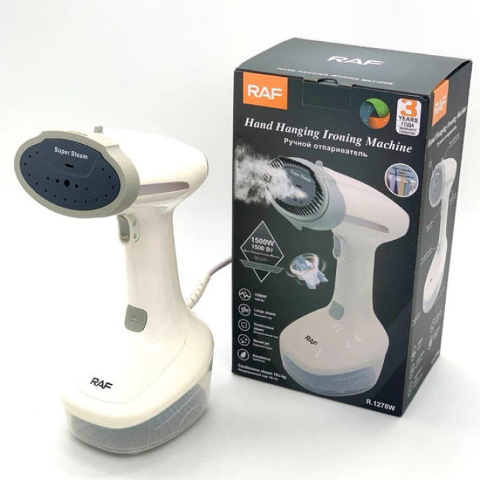 Відпарювач ручний RAF R 1278 1500 W 300 мл (12 шт./ясть)