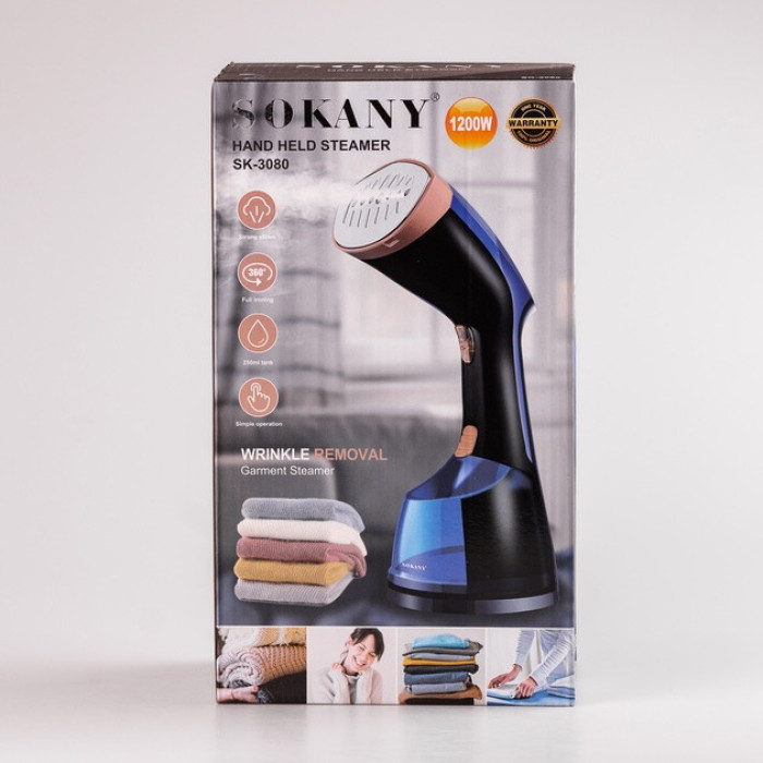 Відпарювач вертикальний ручний для одягу SOKANI SK-3080 (12)