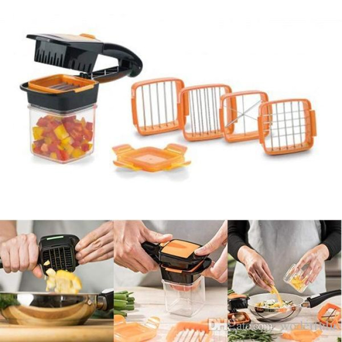 Овочерізка QUICK Naiser чорний ND-51/1280/5465 (48/50 шт)