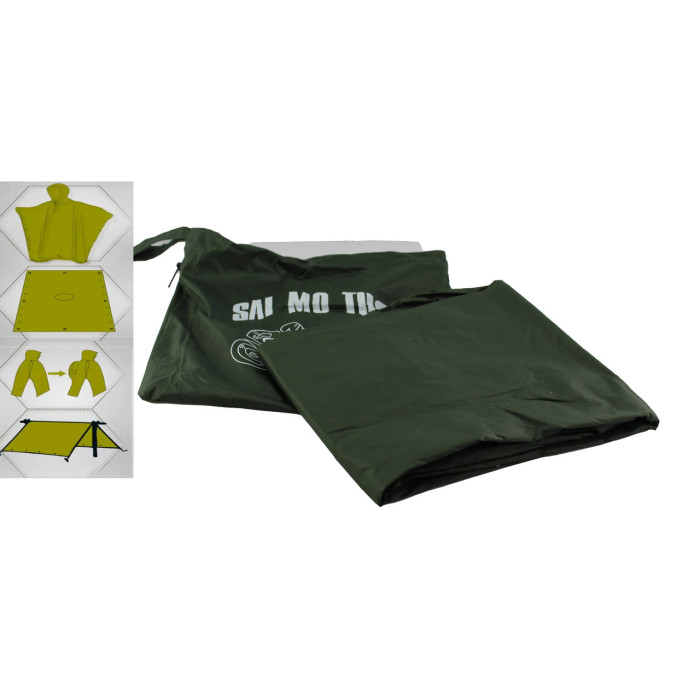 Плащ-намет пончо-накидка від дощу, дощовик 3-в-1 ART 9230 (50)