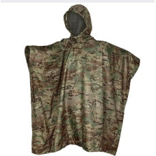 Плащ-намет пончо-накидка від дощу, дощовик 3-в-1 Комуфляж ART 9231 (50)