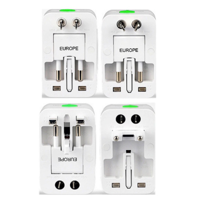 Європерехідник трансформер ART-0016/ 1287 all in one (200 шт./ясть)