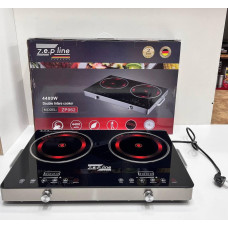 Елекрічна інфрачервона двоконфоркова плита Zepline ZP-062 4400 W (3)