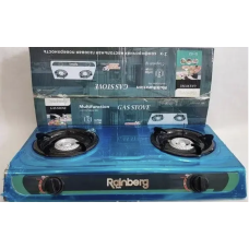 Газова плита на 2 турбоконфорки Rainberg RB-2233 (1)