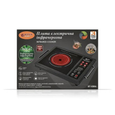 Електроплита інфрачервона 1 конфорка BITEK 3500Вт BT-8006/ 6755 (8)