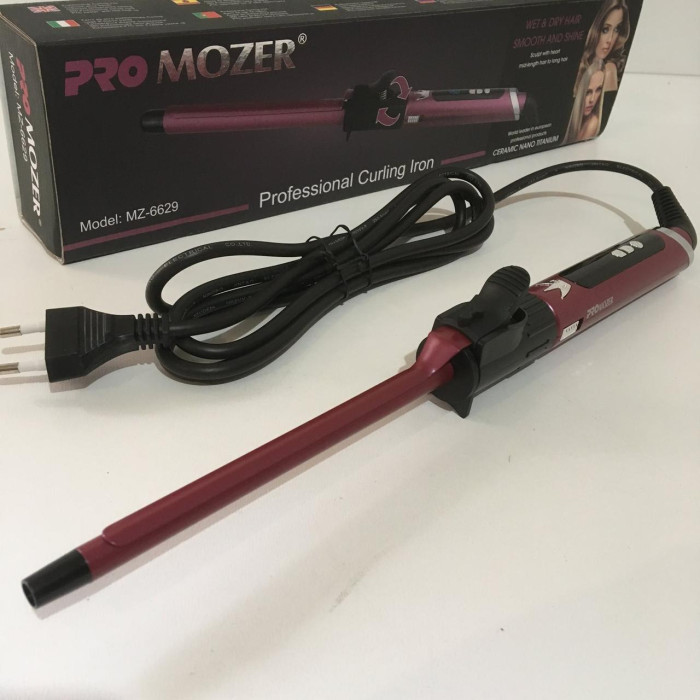 Плойка гофре Pro Mozer MZ-6629 (50 шт./яскраво-червоний)
