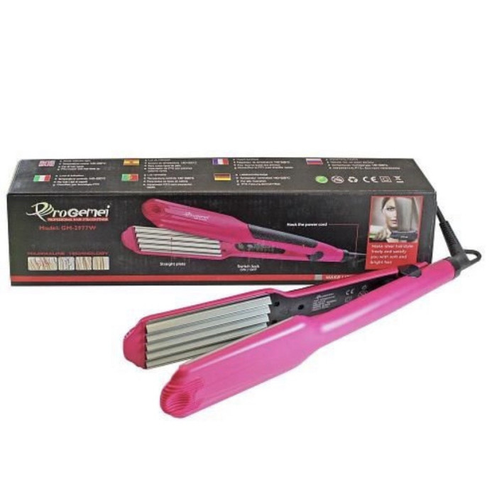 Гофре для волосся GEMEI GM-2977 W (40 шт/ящ)