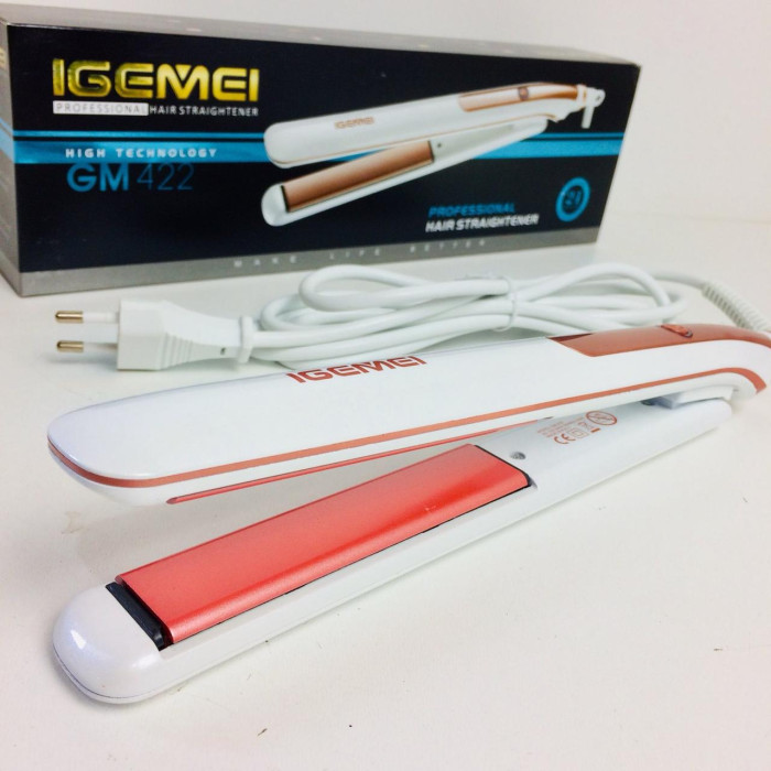 Праска випрямляч для волосся IGEMEI GM-422 (40 шт./ясть)