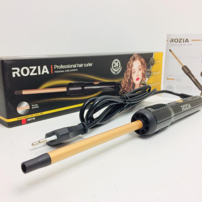 Плойка тонка для завивки волосся афрокудри Rozia HR 776, 10mm (40 шт/ящ)