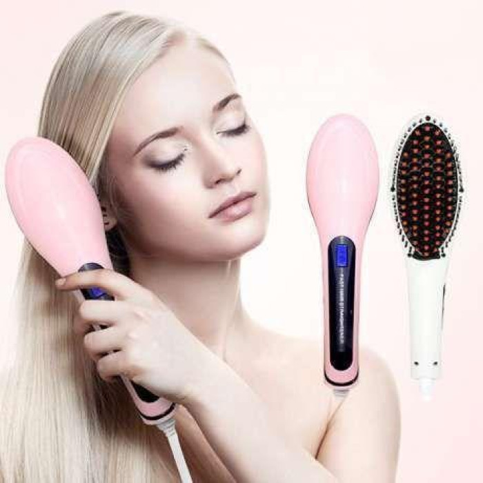 Гребінець-випрямляч для волосся Fast Hair Straightener HQT-906/ 5365 (50)
