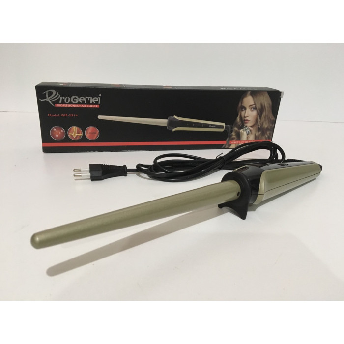 Конусна плойка Geemy, з керамічним покриттям, 35W, GM-2914 (40 шт./ясть)