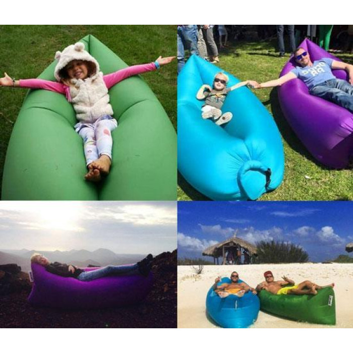 Надувний матрац з подушкою AIR CUSHION (30*65*50*1000)