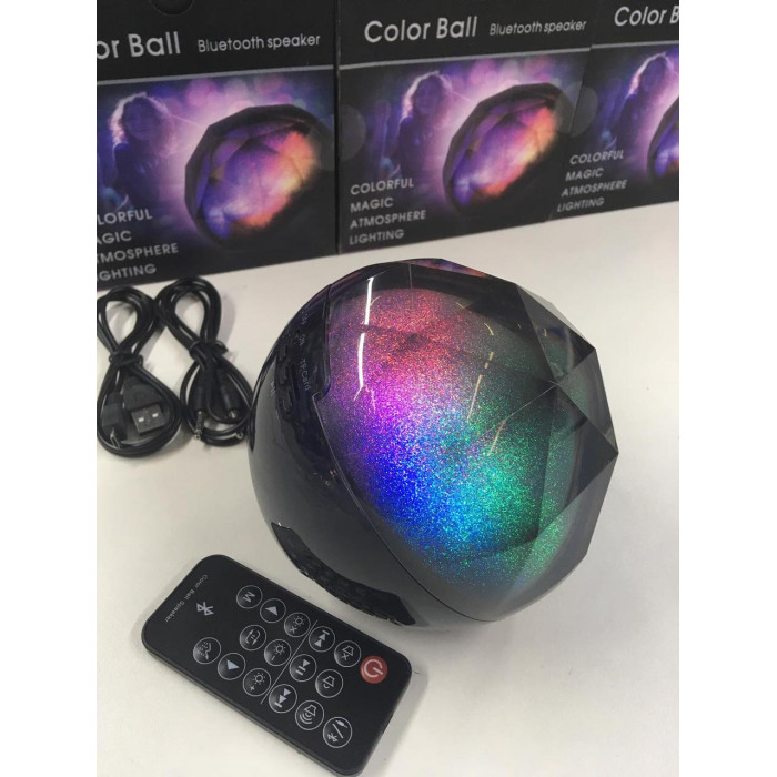 Колонка портативна світна Color Ball Q-52/SP-01 (40 шт./ясть)