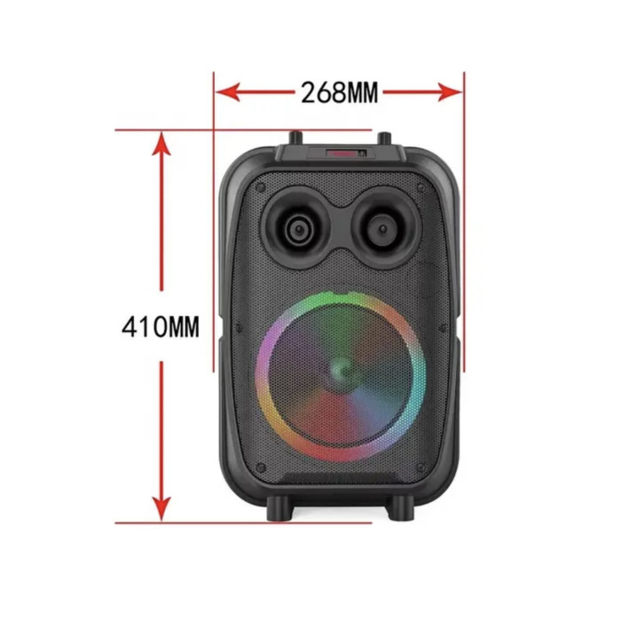 Колонка музична портативна Bluetooth ZQS 8120 (8) 8178