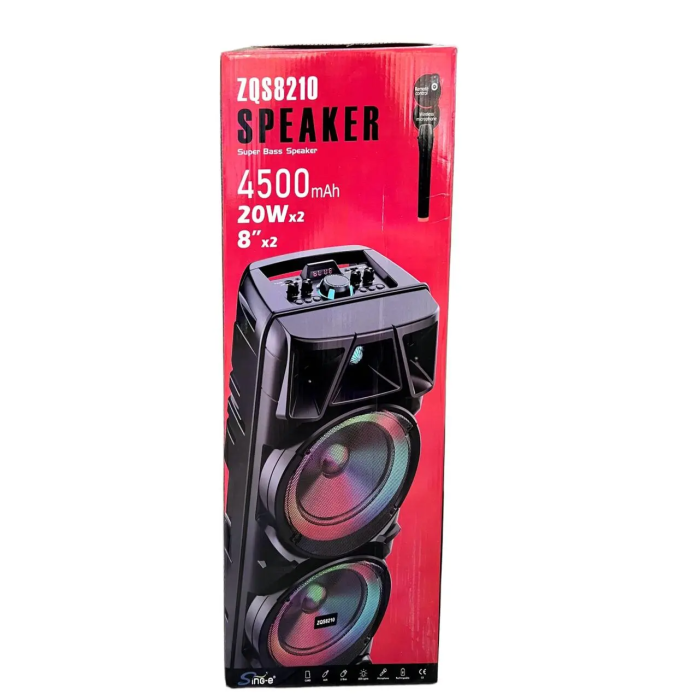 Колонка музична портативна Bluetooth ZQS8210 8175 (4)