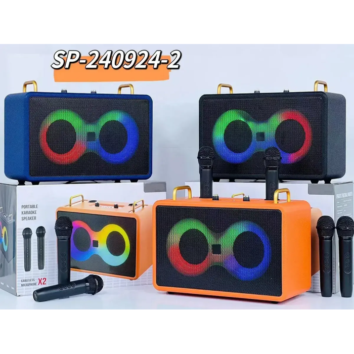 Мінідинамік Bluetooth LED 2MIC JBK M4403 6466 (6)