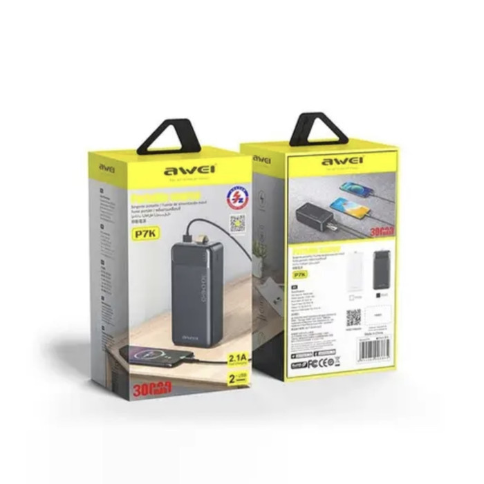 Power Bank Awei P 7k/ 8413 30 000 mAh (20)