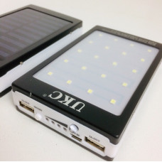 Портативне заряджання.пристрою ART-4531/POWER BANK SOLAR 90000mah solar+LED (100 шт./ясть)