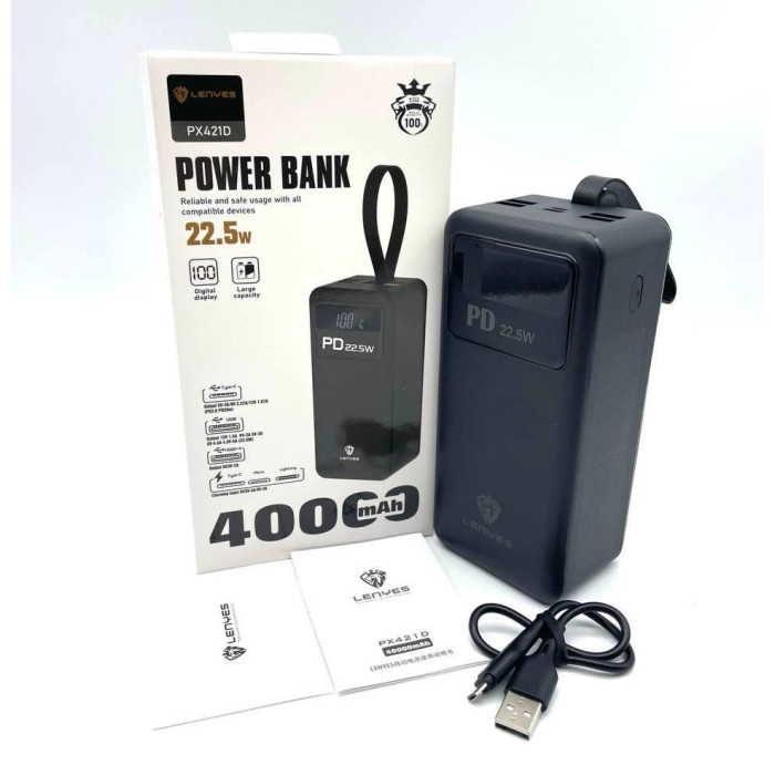 Power bank LENYES PX421D 40000 mAh (27)