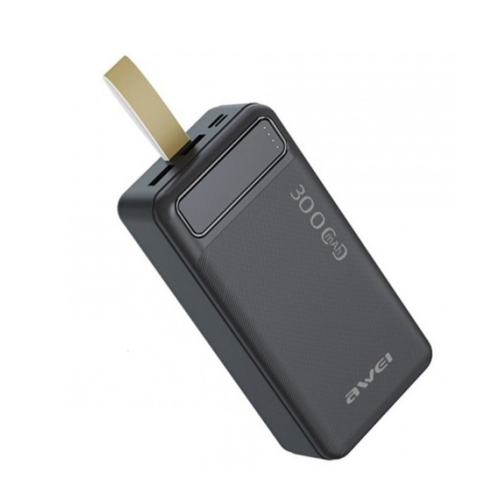Моб. Заряджання POWER BANK AWEI 22,5 W 30000mah ART 9611 (20)