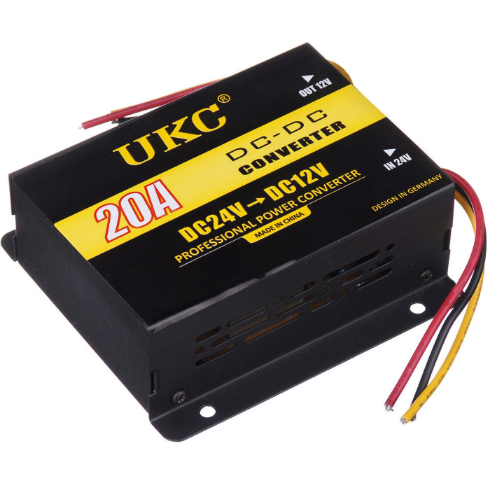 Перетворювач струму з 24V на 12V AC/DC 20A ART-3397 (50 шт./ясть)