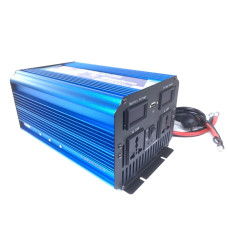 Перетворювач напруги (інвертор) 12V на 220V чиста синусоїда із зарядним UPS Wimpex 2600W WX 2600 (6)