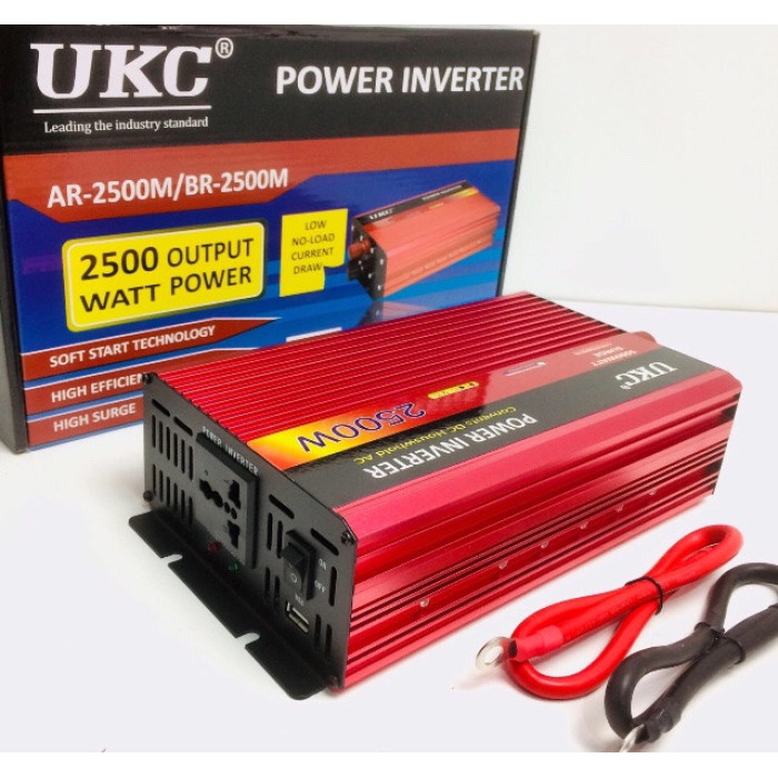 Перетворювач AC/DC UKC AR-2500M/3052 12 V / 220 V / 2500 WAT (10 шт./ясть)