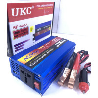 Перетворювач напруги з 12V на 220 V ЧИСНА СИНУСОІДА 400W ART 4137 (30 шт./ясть)