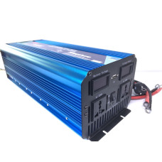 Перетворювач напруги (інвертор) 12V на 220V чиста синусоїда із зарядним UPS Wimpex 5000W WX 5100 (4)