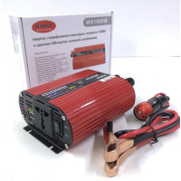 Перетворювач Power Inverter 1000W B 12v/220v/1000W/2USB (20шт/яский)