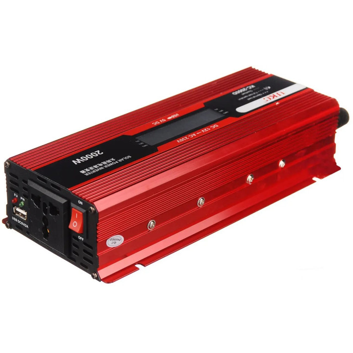 Перетворювач струму KC-2000D/ 3739 AC/DC KC-2000D 2000W+LCD (30 шт./ясть)