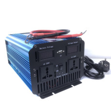 Перетворювач напруги (інвертор) 12V на 220V чиста синусоїда із зарядним UPS Wimpex 2000W WX 2100 (6)