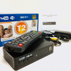 Цифровий ефірний приймач TV тюнер T2 MG 811 Megogo (40)