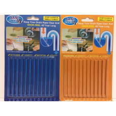 Палички Sani Sticks — засіб для очищення засмічень у трубах ART 5510 (200 шт./ясть)