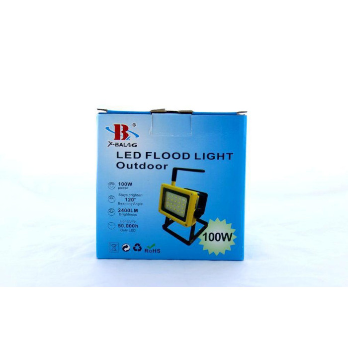 Фонарь,прожектор100W/ 20 LED FLOOD LIGHT Qutdoor BL-204/3828 (36 шт/ящ)