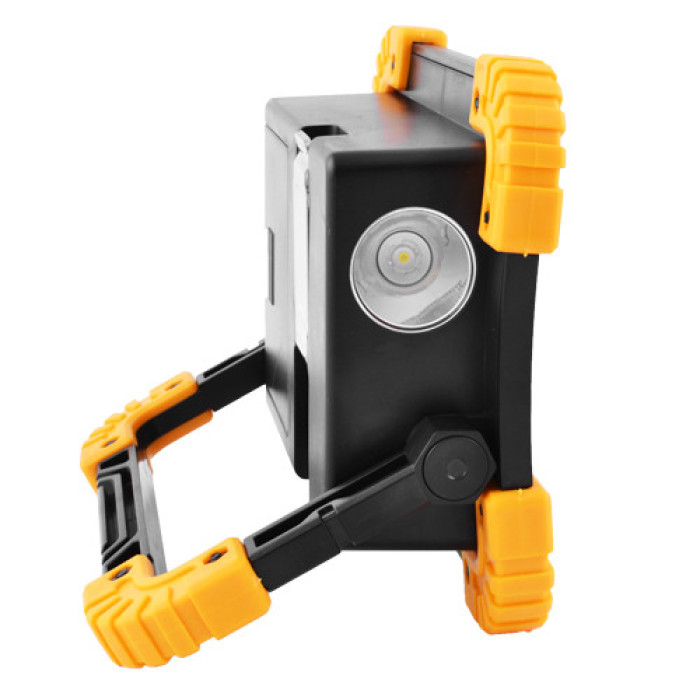 Прожектор світлодіодний L802/8406 — 20W-2COB+1W, ЗП micro USB, 2x18650/3xAA, Power Bank (60 шт./ящ)