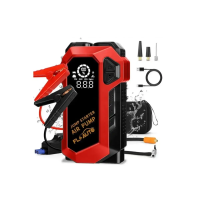 Пусковий автомобільний пристрій для акумулятора JUMP STARTER + Компресор ART 9556 (10)