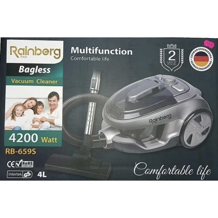 Пилосос контейнерний Rainberg RB-659 S 5200 Вт 5 л (2 шт./ясть)