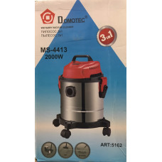 Пилосос контейнерний будівельний Domotec MS 4413 2в1 (1 шт./ясть)